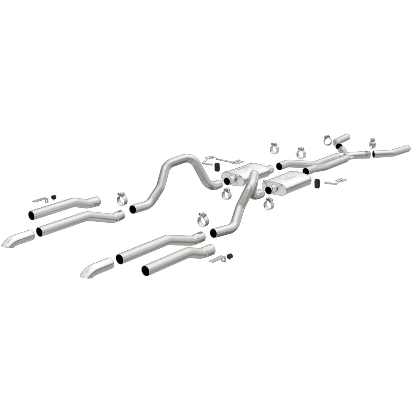 Dodge Charger Street Series Stainless Crossmember-Back System Exhaust System Kit