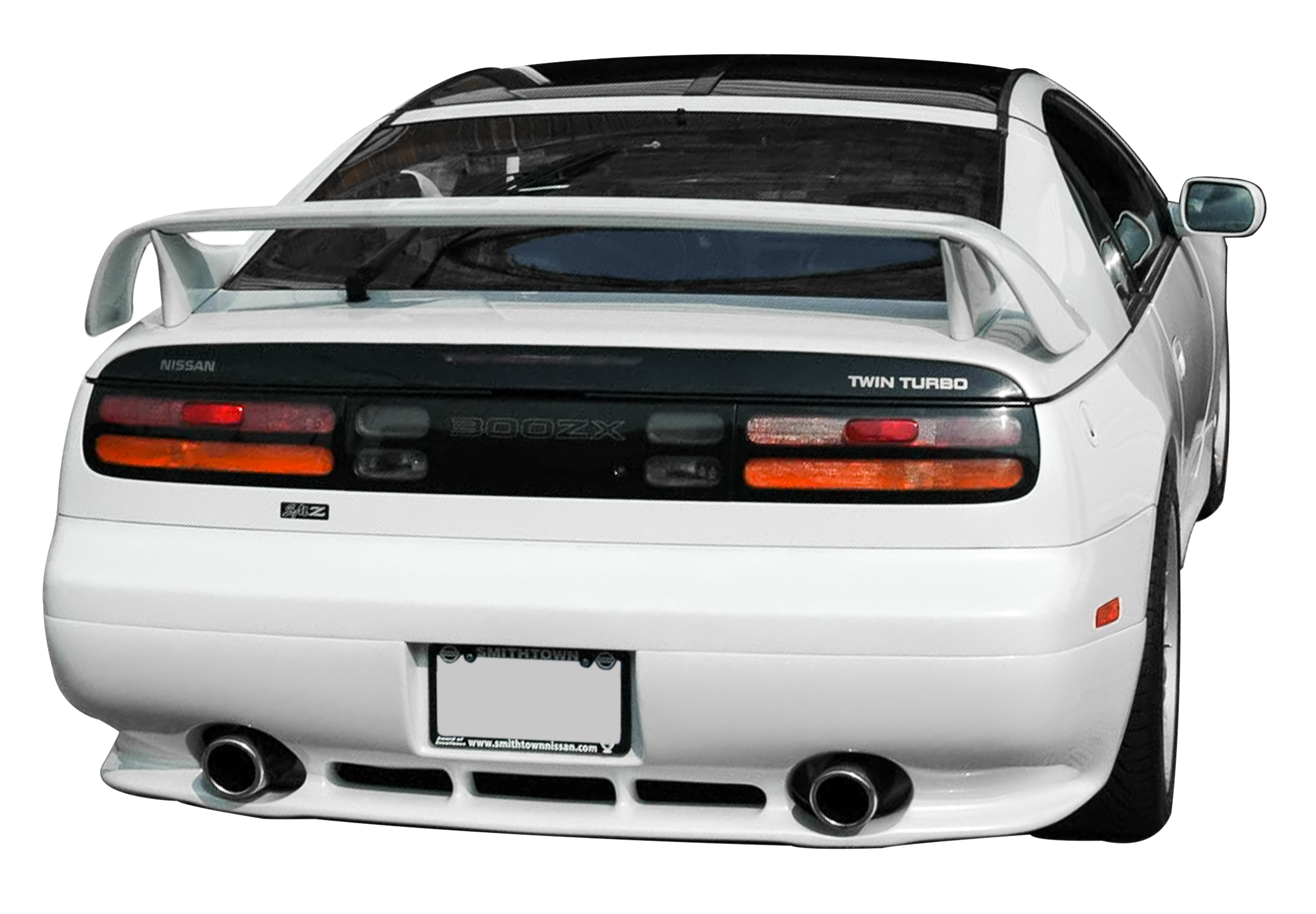 1990-1996 STILLEN Type 3 Nissan 300ZX Rear Spoiler - 1030059