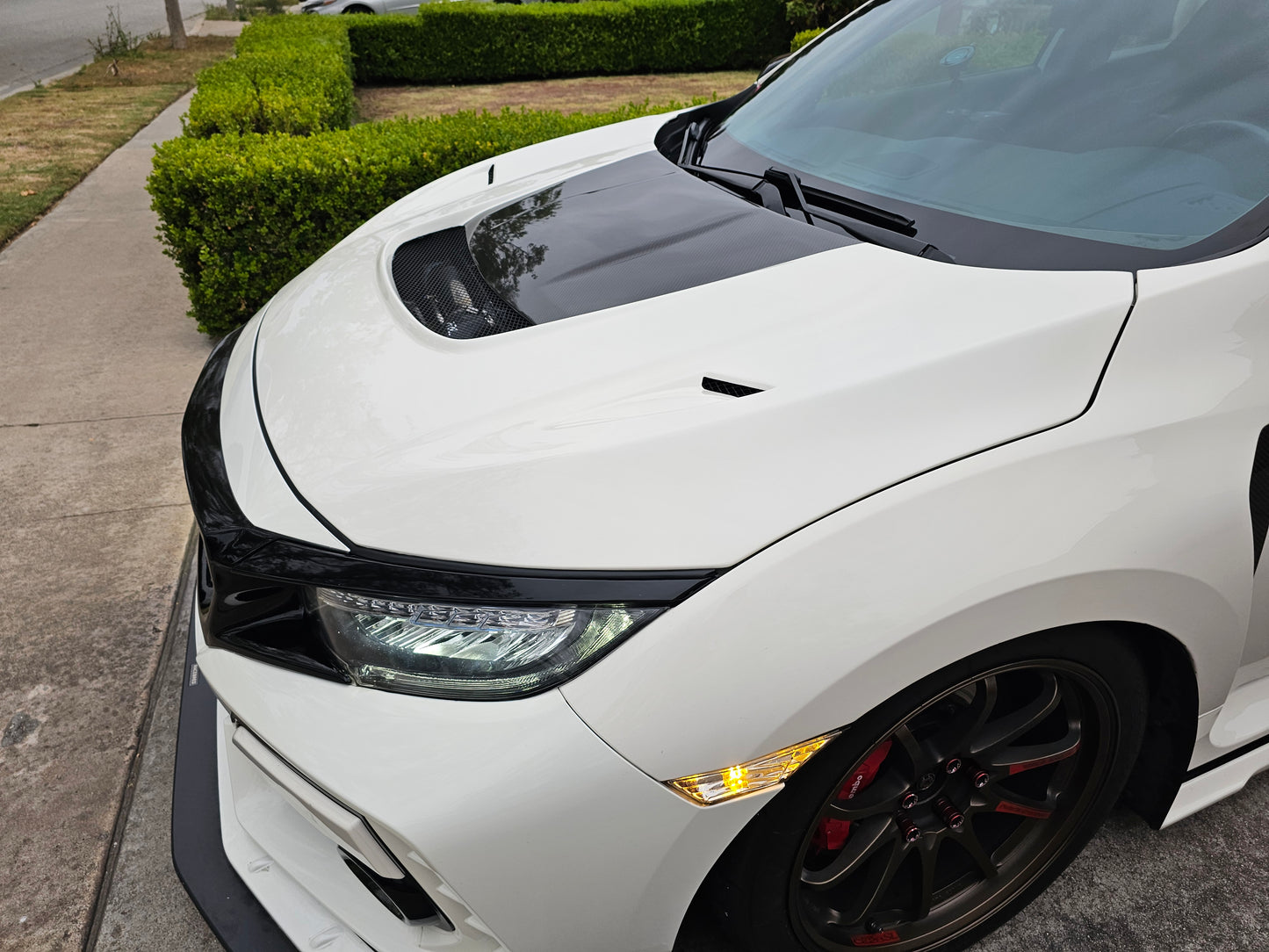 Carbon Fiber Hood VRS Style for Honda Civic Type R FK8 2017-2021