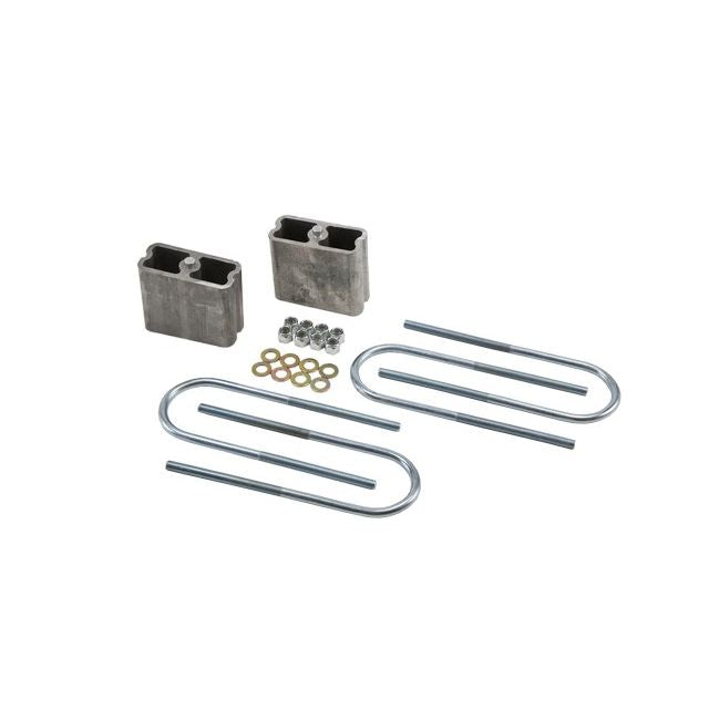 BELLTECH 6203 LOWERING BLOCK KIT UNIVERSAL 4 IN. REAR LOWERING BLOCK KIT