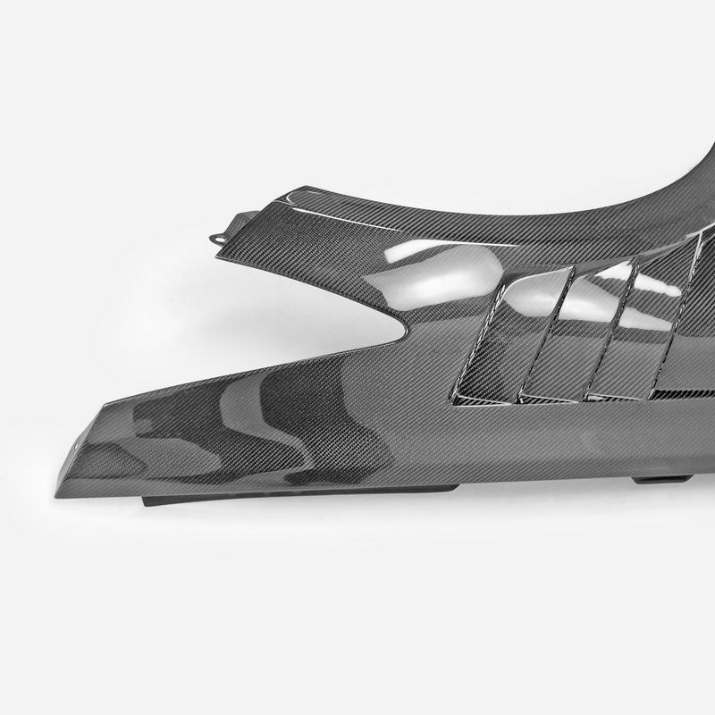 Q 50/37 Dual vented carbon fiber fenders