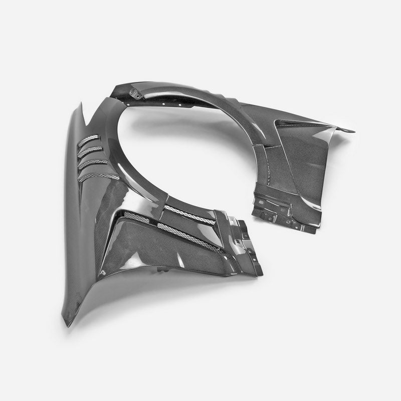 2003 to 2008 G35 Carbon Fiber dual vent fenders