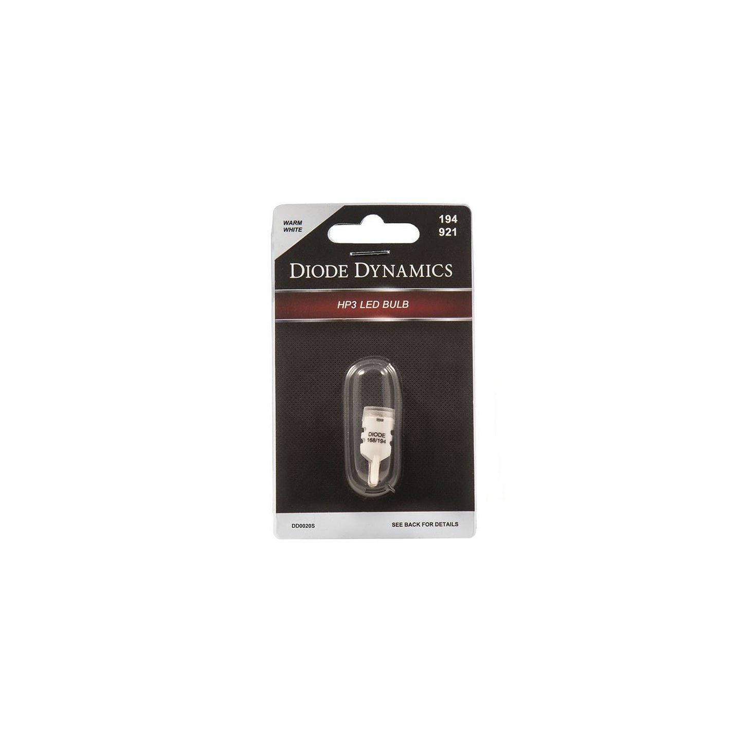 Diode Dynamics - DD0327S - 194 HP3 LED Warm White Short (single)