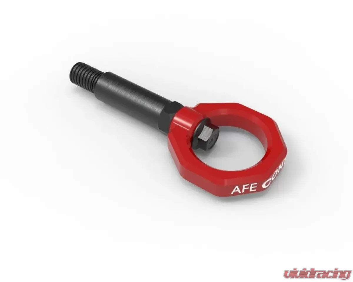 aFe Power Control Front Tow Hook Gray Toyota GR Supra A90 L4/L6 2020-2024