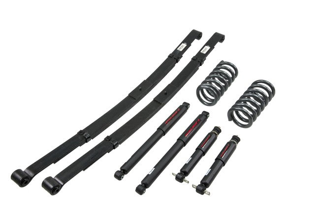 BELLTECH 800ND LOWERING KITS FRONT AND REAR COMPLETE KIT W/ NITRO DROP 2 SHOCKS 1998-2003 DODGE DURANGO 2 IN. F/2 IN. R DROP W/ NITRO DROP II SHOCKS