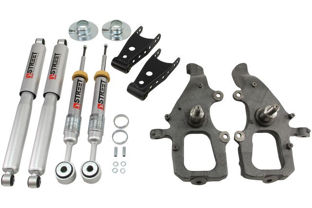 BELLTECH 906SP LOWERING KITS FRONT AND REAR COMPLETE KIT W/ STREET PERFORMANCE SHOCKS 2004-2008 FORD F150 (2WD (ALL CABS)) 2 IN. F/2 IN. R DROP W/ STREET PERFORMANCE SHOCKS