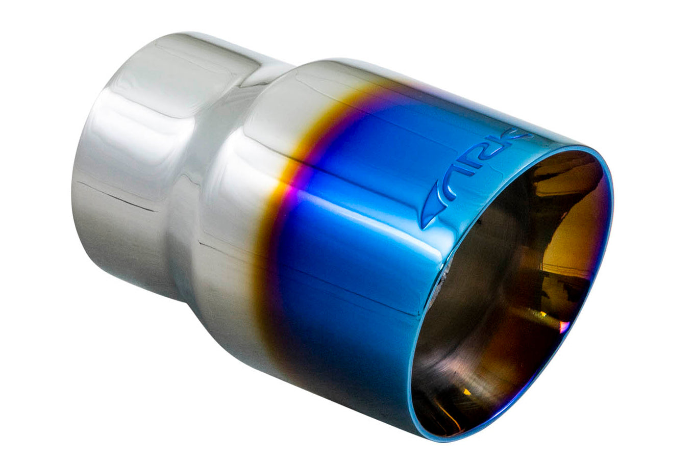4" Universal Exhaust Tip ET006 (Burnt/Polish) ARK TIP006-2