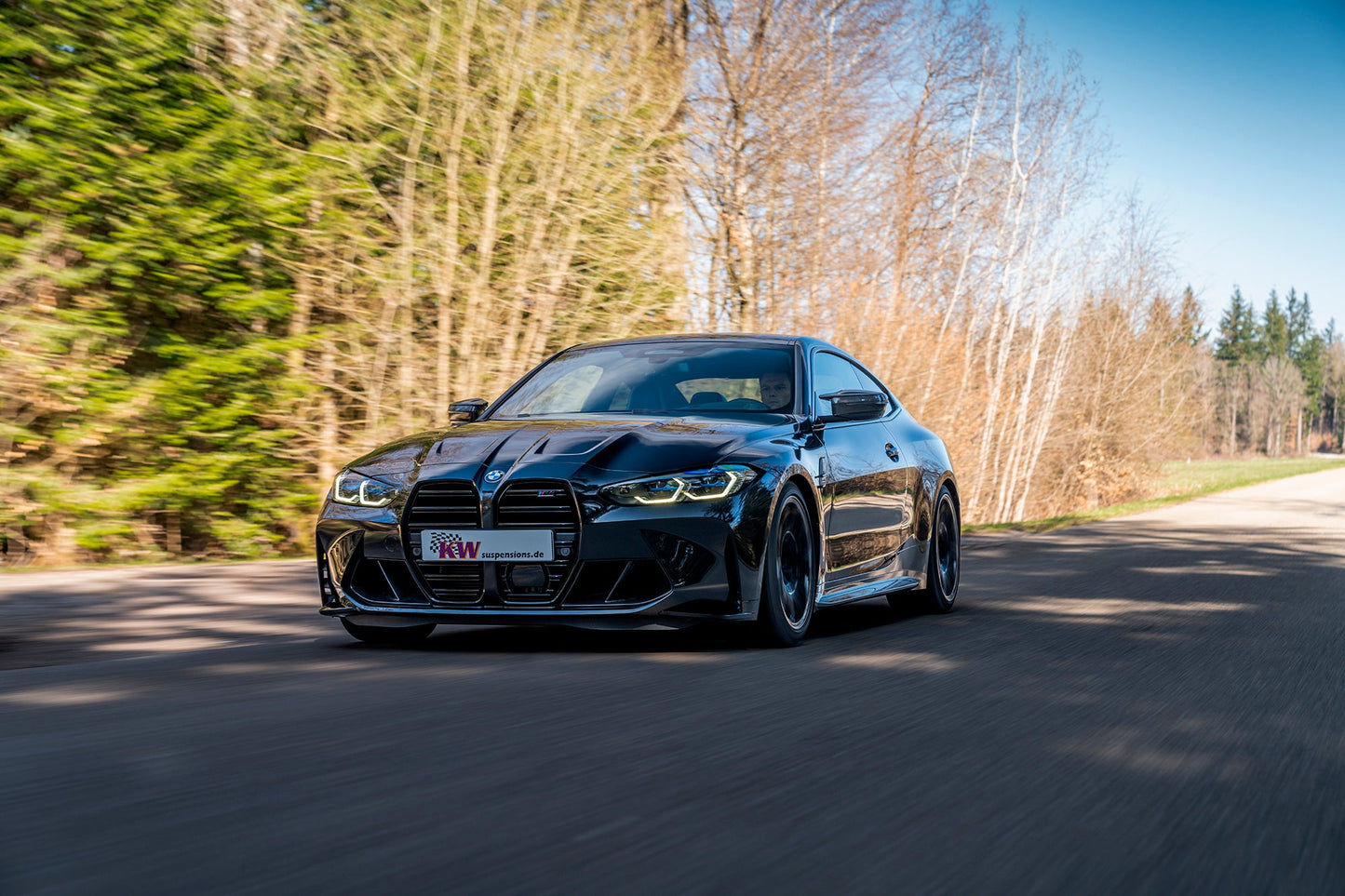 KW Suspensions 3A7200EQ KW V4 Coilover Kit Bundle - BMW M3 (G80); M4 (G82); 4WD; Incl Comp.