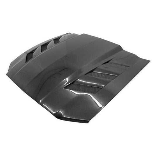 Carbon Fiber Hood AMS Style for Ford MUSTANG 2DR 13-14
