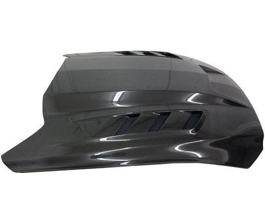 Carbon Fiber Hood Terminator Style for Ford MUSTANG 2DR 15-17