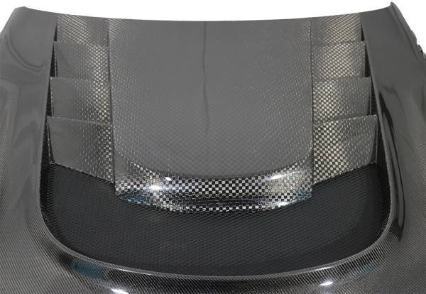 VRS Style Double-Sided Hybrid Carbon Fiber Hood for Toyota Supra GR 2020-2024