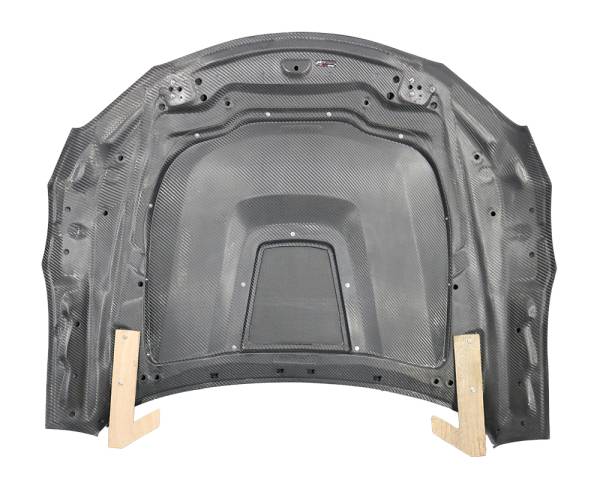 VRS Style Double-Sided Hybrid Carbon Fiber Hood for Toyota Supra GR 2020-2024