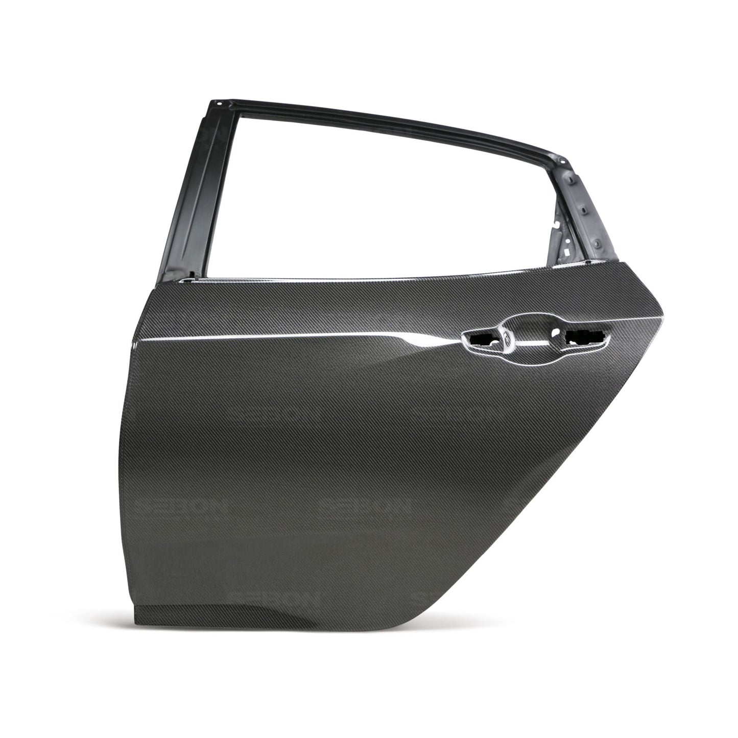 Seibon Carbon DD17HDCVR-R Carbon Fiber Rear Doors For 2016-2020 Honda Civic Hatchback (Rear) *Off Road Use Only