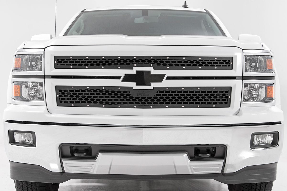 Mesh Grille | Chevy Silverado 1500 2WD/4WD | 2014-2015