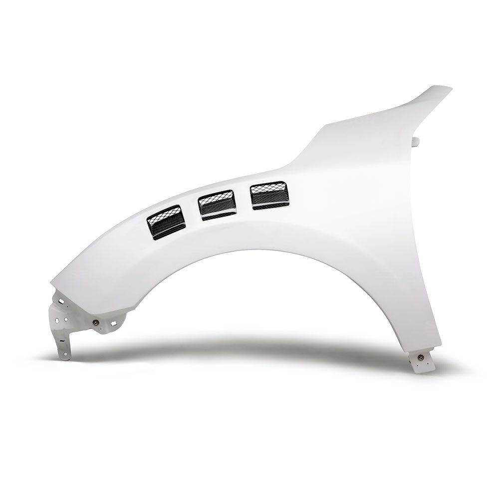 Seibon FF16HDCV4-TT-GF TT-style fiberglass fenders for 2016-2020 Honda Civic 4 Dr