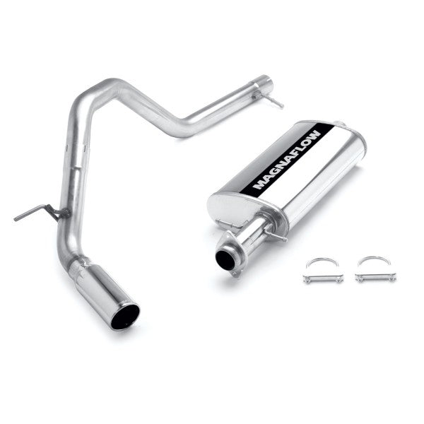 Ford Expedition Stainless Steel Cat-Back Exhaust Systems - Single Passenger Side Rear Exit