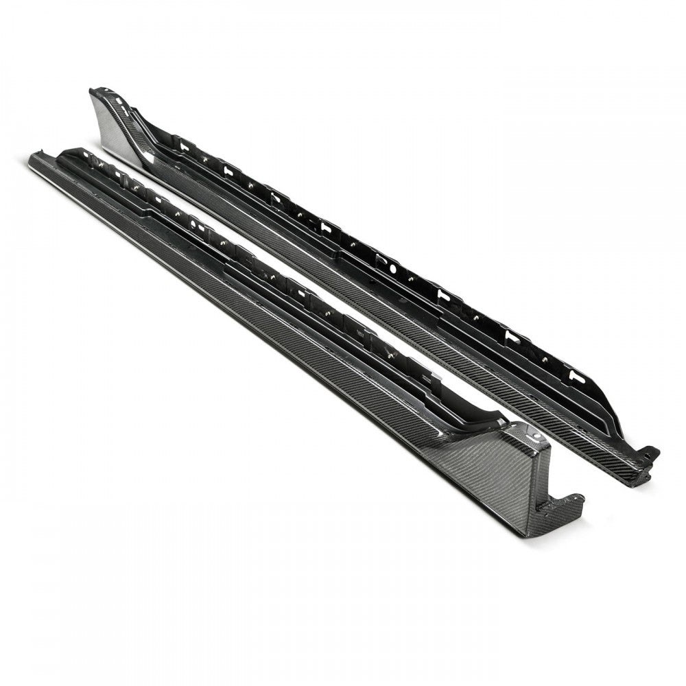 Seibon SS17HDCVR-OE OE-style carbon fiber side skirts for 2017-2020 Honda Civic Type R