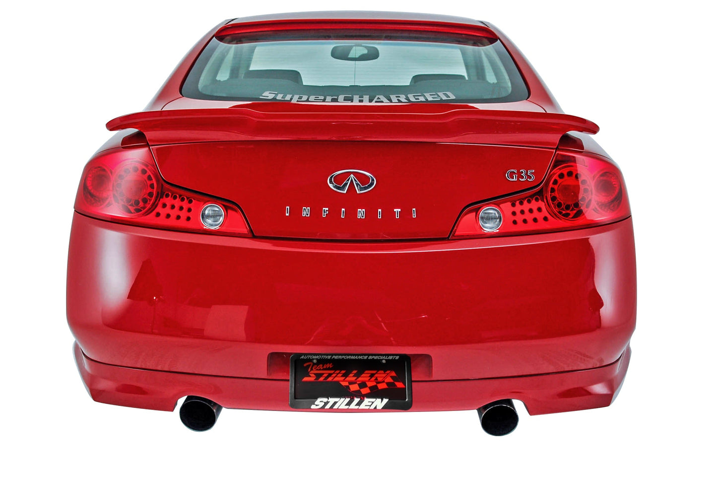 2003-2007 Infiniti G35 Coupe Stainless Steel Exhaust Systems - Dual Wall Tips - 504360D