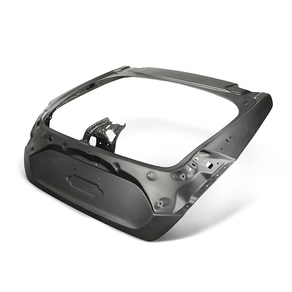 Seibon TL17HDCVRHB Carbon fiber trunk lid for 2017-2020 Honda Civic Type R Hatchback