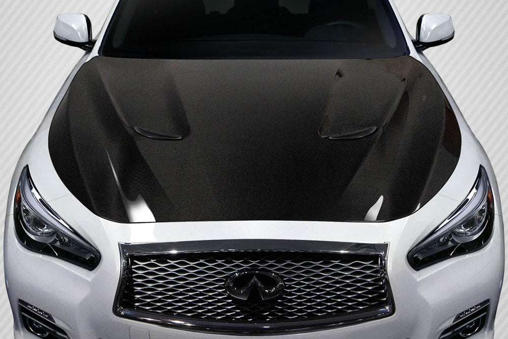 2014-2020 Infiniti Q50 Carbon Creations S Concept Hood - 1 Piece