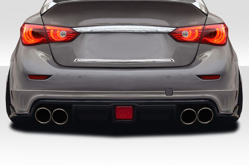 2014-2018 Infiniti Q50 Duraflex Bltz Rear Diffuser - 1 Piece FRP