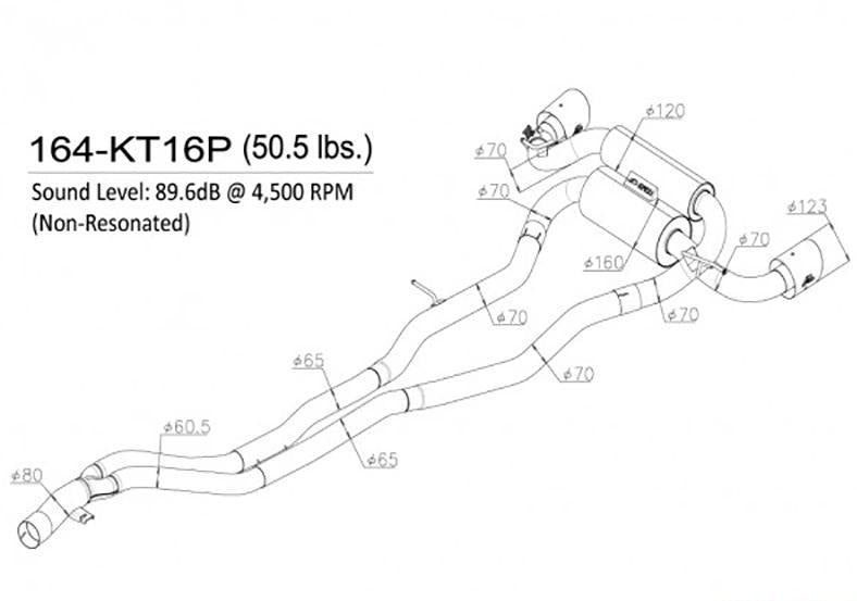 APEXi N1-X Evolution Extreme Muffler Toyota GR Supra 2019-2021