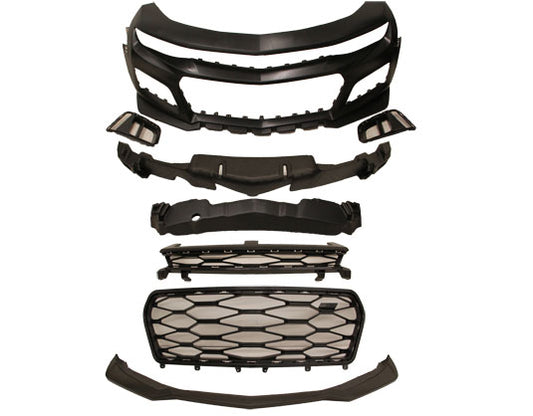 2016-2018 Chevrolet Camaro ZL1 Style Front Bumper Polypropylene