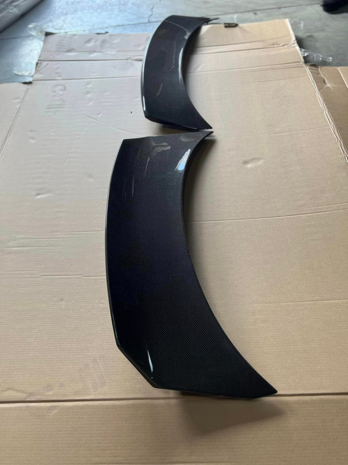 18+ Kia Stinger SBGT Duckbill rear hatch lid spoiler CF