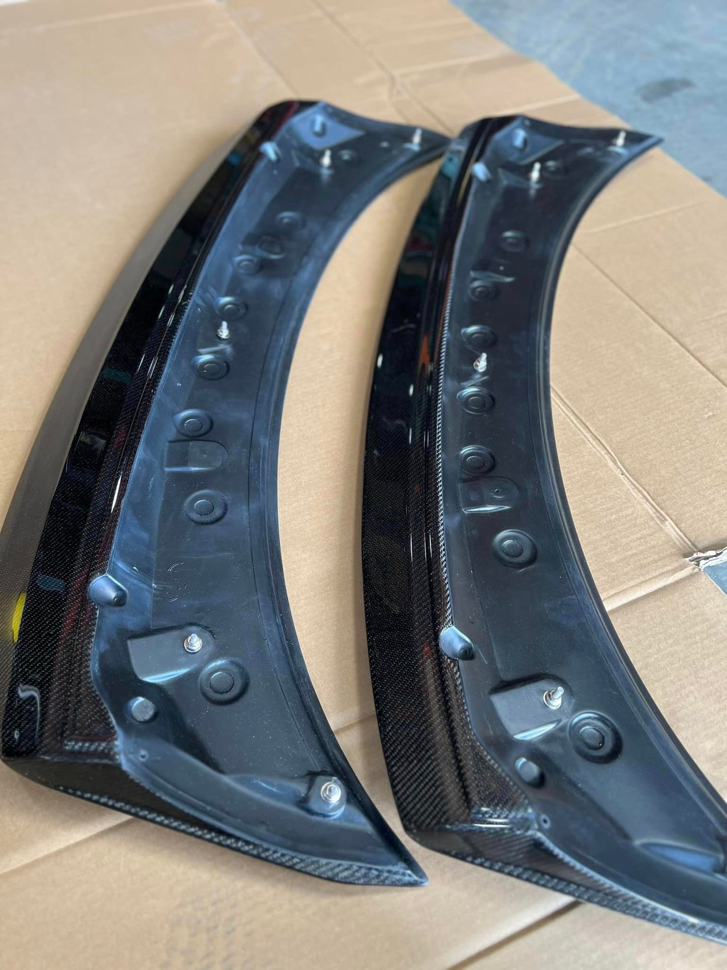18+ Kia Stinger SBGT Duckbill rear hatch lid spoiler CF