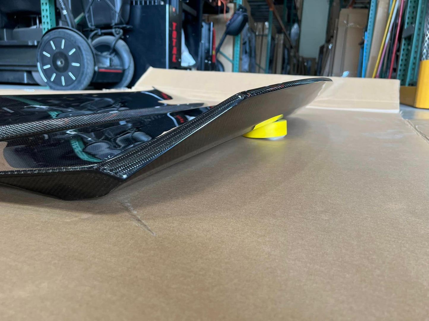 18+ Kia Stinger SBGT Duckbill rear hatch lid spoiler CF