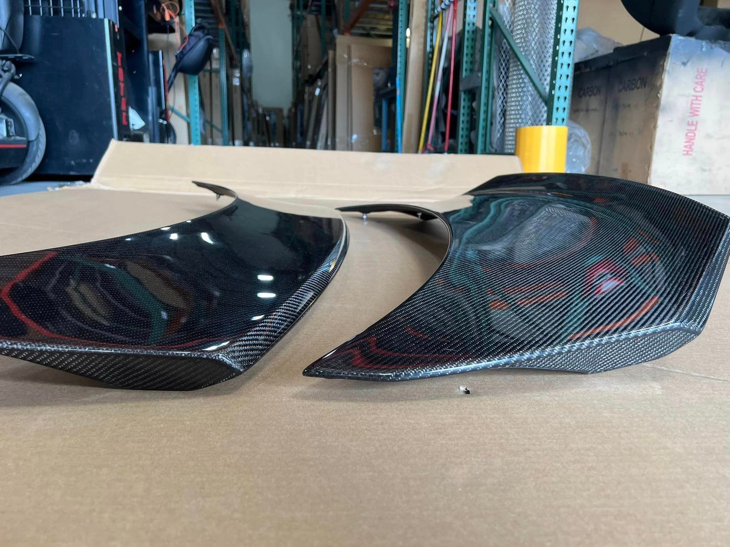 18+ Kia Stinger SBGT Duckbill rear hatch lid spoiler CF