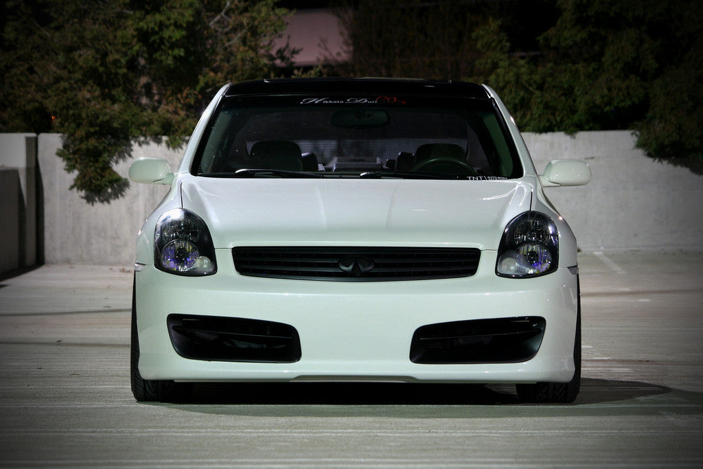 03-06 Infiniti G35 Sedan Hikkata Dori Front Bumper