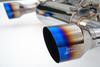 02-08 INVIDIA NISSAN 350Z ROLLED Titanium TIPS CAT-BACK