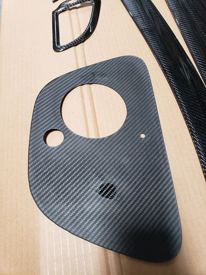 Kia Stinger Dash Vent Kit True CF Cover 5 piece set