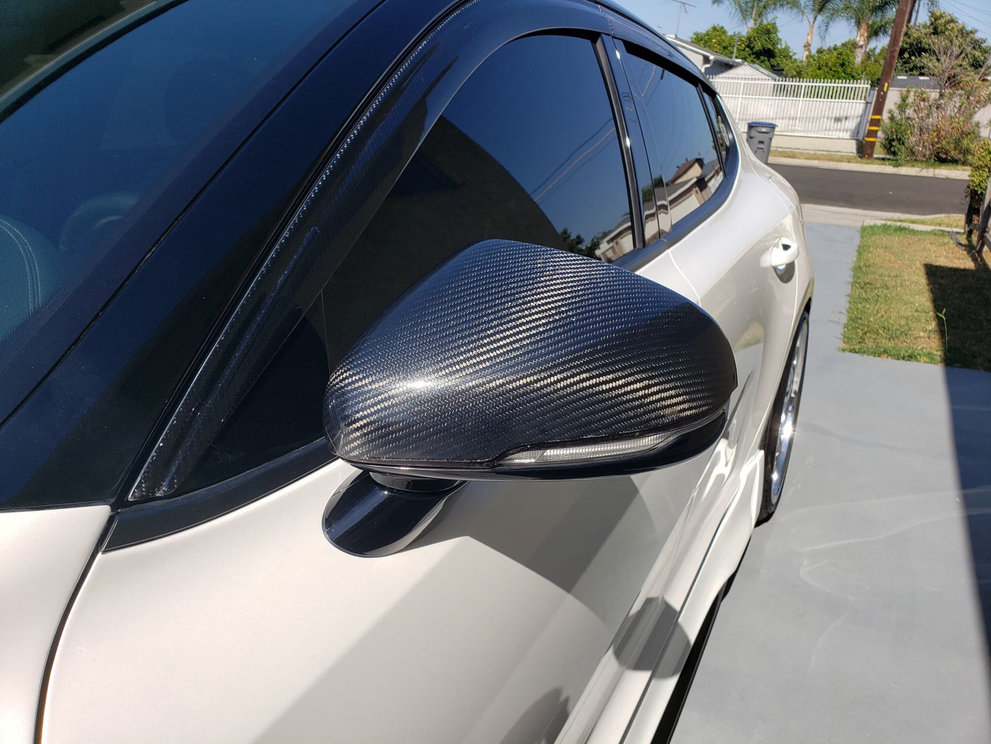 Kia Stinger SBGT CF Window Visors 4pc