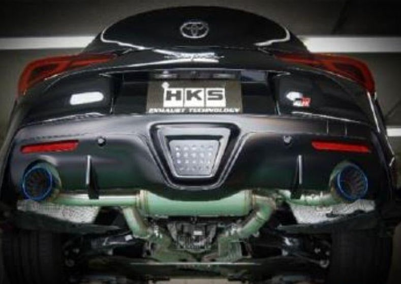 HKS Super Turbo Muffler Toyota Supra GR 2019-2020