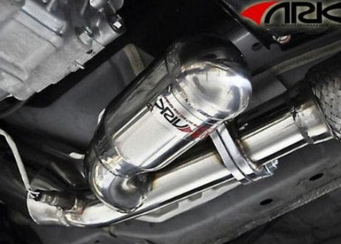 ARK Stainless R-Spec High Flow Catalytic Converter Polished Infiniti G35 | Nissan 350Z Manual Trans Only 2003-2006