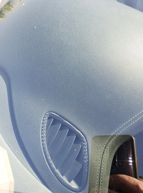 Kia Stinger Dash Vent Kit True CF Cover 5 piece set