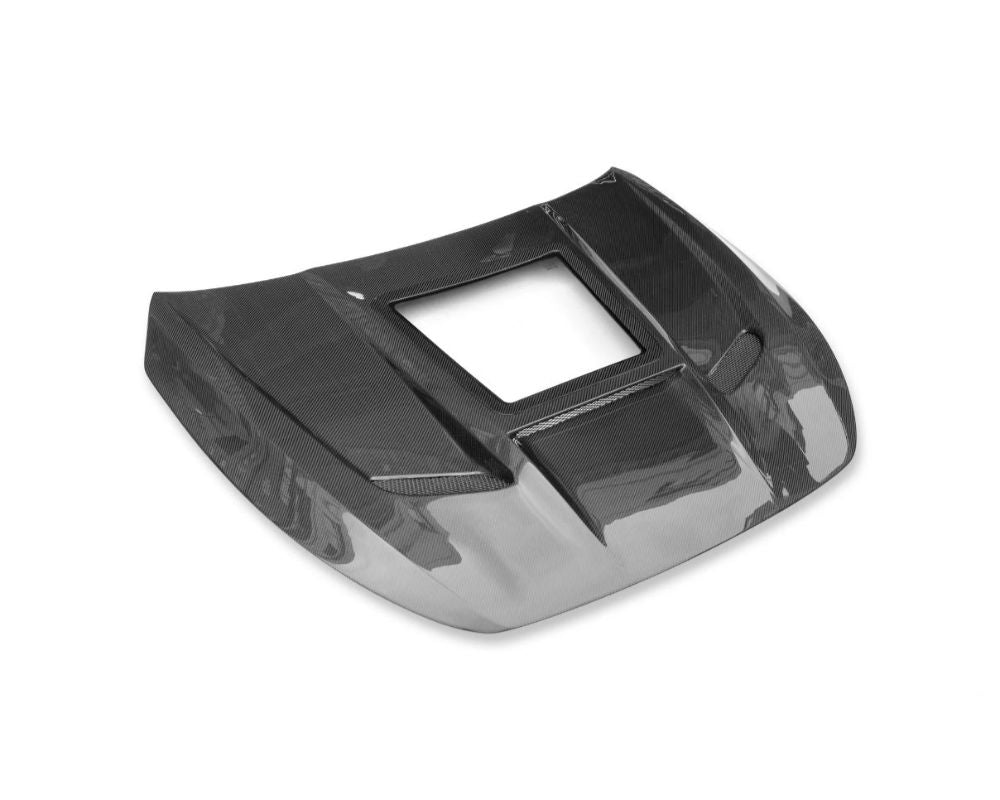 CMST Tuning Tempered Glass Transparent Clearview Hood Bonnet Infiniti Q60 2017-2022 FRP
