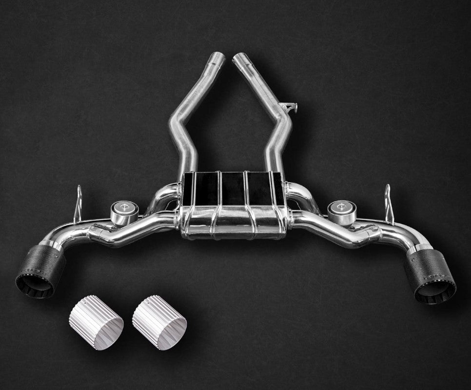 Capristo Valved OPF-Back Exhaust w/ E2P Toyota Supra A90