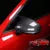 Carbon Fiber ABS Rearview Mirror Shell Horn Style For KIA Stinger 2018 2019 2020 2021 2022