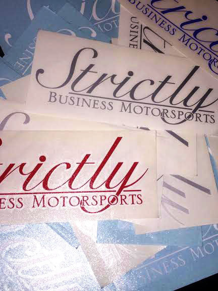 Strictly Business Motorsports Vector Logo