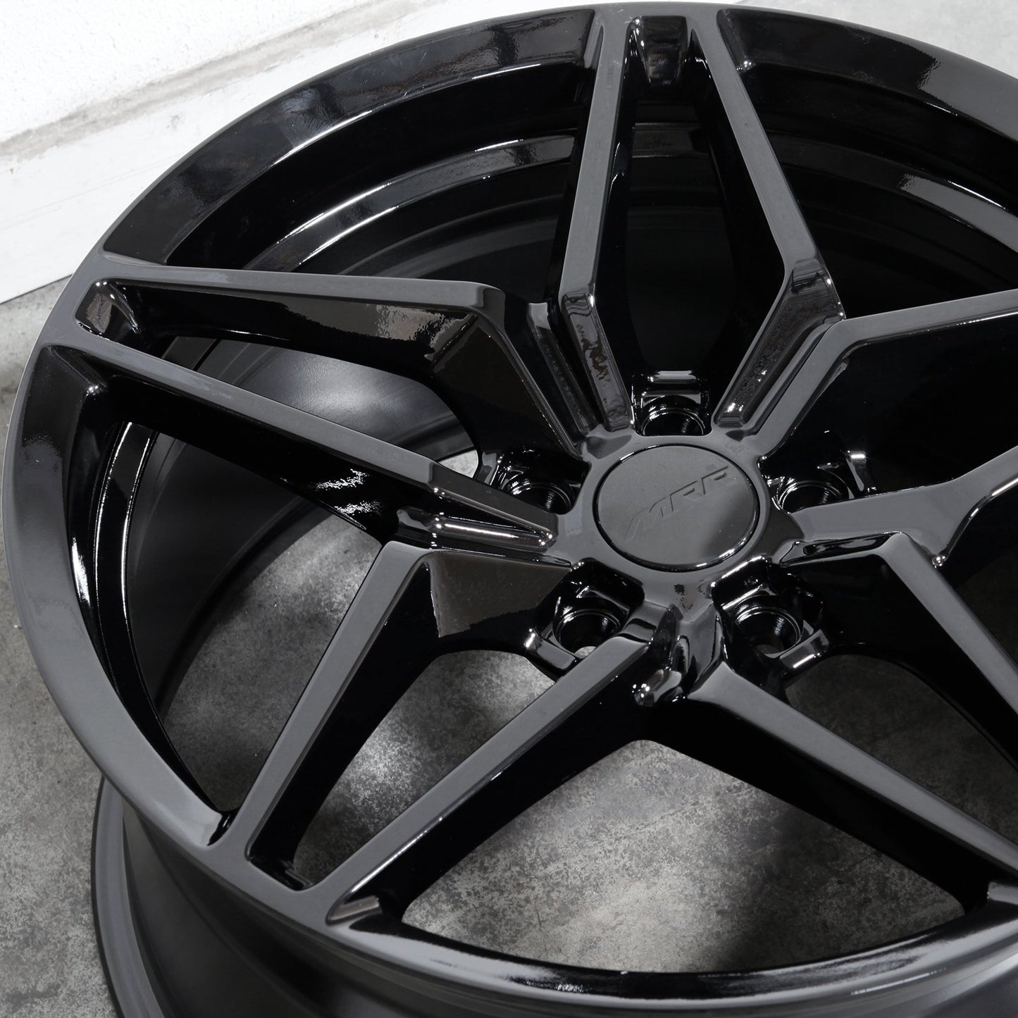 MRR Wheels Flow Forge M755 fit Corvette Black