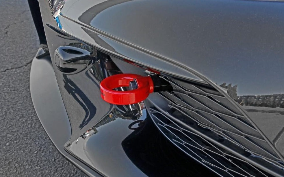 Perrin Performance Black Tow Hook Toyota Supra 2020-2021