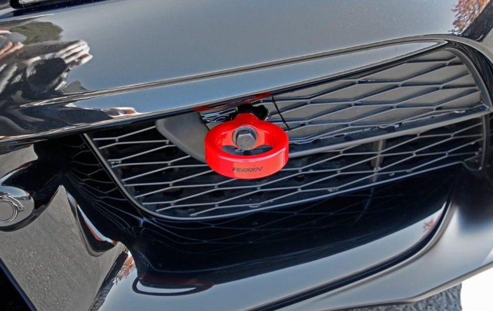 Perrin Performance Black Tow Hook Toyota Supra 2020-2021