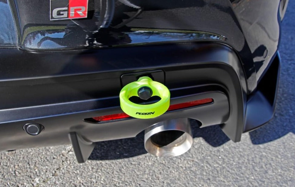Perrin Performance Black Tow Hook Toyota Supra 2020-2021