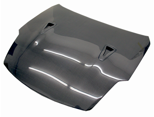 03-06 Nissan 350Z 2Dr R35 Carbon Fiber Hood