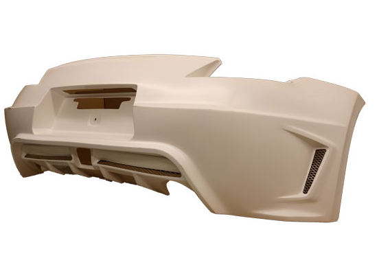 09-18 Nissan 370Z 2Dr Wave Style Rear Bumper