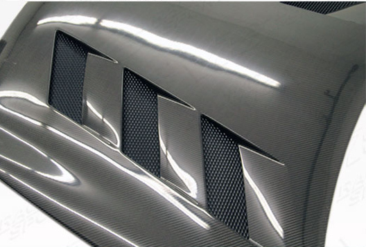 03-04 Infiniti G35 4Dr AMS Carbon Fiber Hood