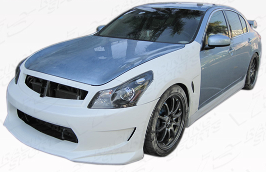 09-12 Infiniti G37 4Dr Ams Gt Front Bumper